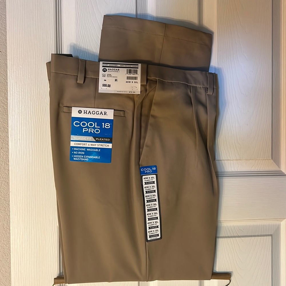 Haggar Cool 18 Pro Dress/Golf Pants